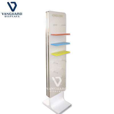 Custom Point Of Sale Display Rack Acrylic Cosmetic Retail Display Stand For supermarket